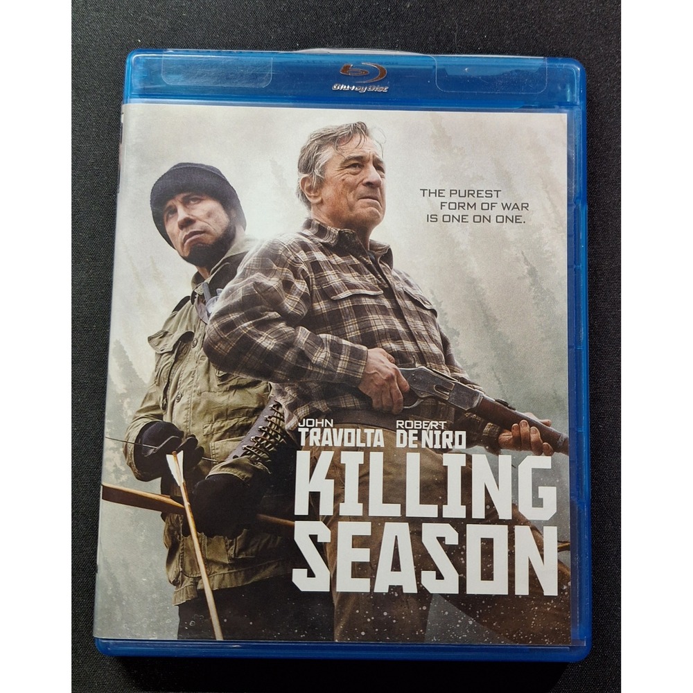 Killing Season Blu-ray 2013 John Travolta Robert De Niro‎ Action Movie Thriller